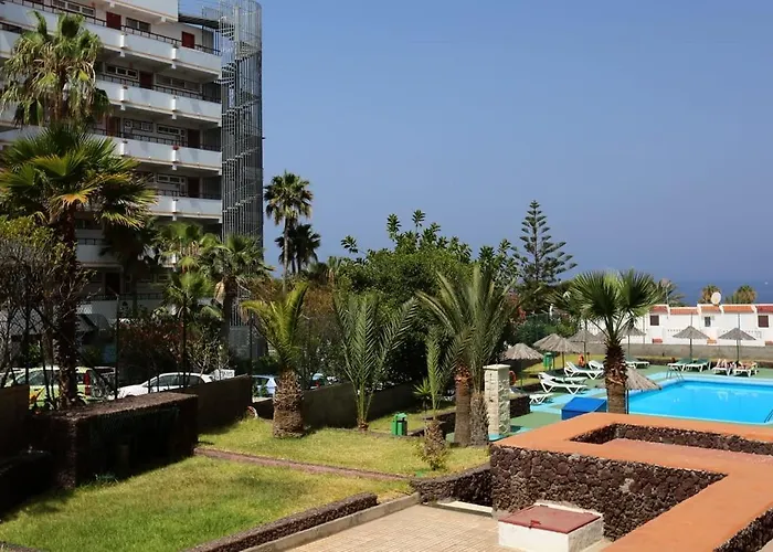 Tenerife Olympia Apart Hotel-Playa De Las Americas. Balcony, Sea View & Pool